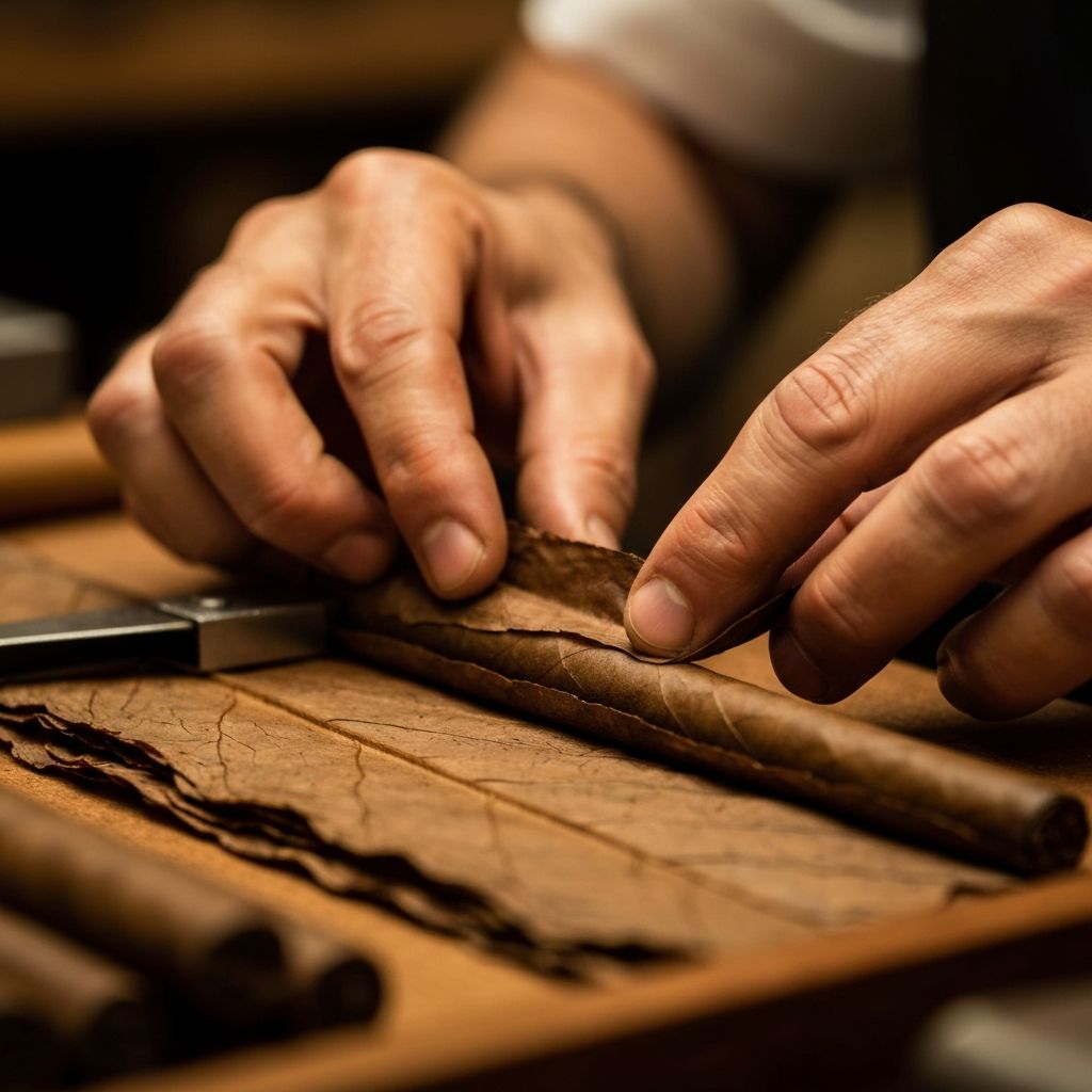 Master Cigar Roller Craftsmanship