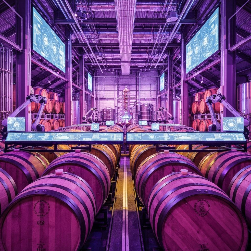 Quantum Cask Aging Process